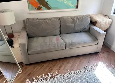 Pull out West elm sofa bed