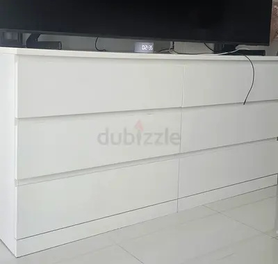 IKEA 6-drawer chest in good condition, spacious and practical for storage. Price negotiable.