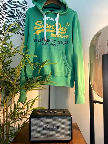 Superdry Hoodie + Hollister Shorts Bundle: Casual Set