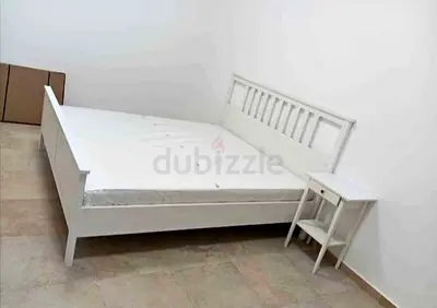 IKEA Hamness king bed frame with IKEA mattress is available in excellent condition,