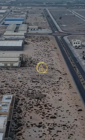Land for sale, freehold, open to all nationalities, Al-Hanu, Al-Jalil, Al-Sajaa Industrial Area, Main Street 36, ready for immediate construction