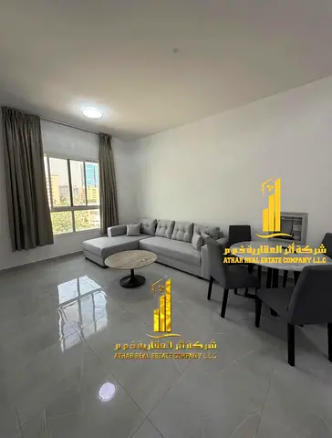 ✨Fully furnished two-bedroom apartment in Ajman, Al Rashidiya 2 area, near Ladies Park. Stylish furnishings - includes bills, internet,