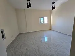 Brand new studio apartment for annual rent in Al Jurf 3, Ajman, behind the Chinese market and in a p