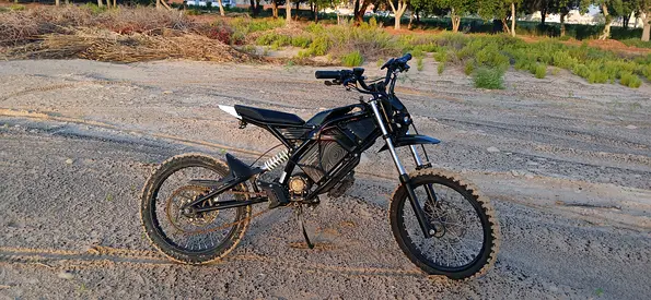 Used Electric Dirt Bike - Single Rider Off-road eBike good condition - URGENT SALE