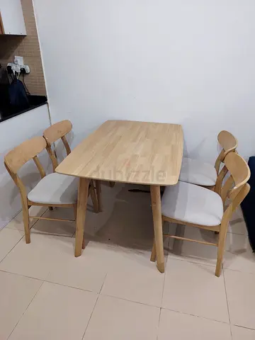 Dinning Table with 4 chairs from Home Box