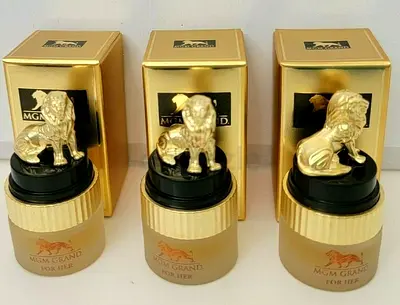 Lot of 3 MGM Grand For Her Eau de Parfum 3 ML/0.1 OZ New In Box