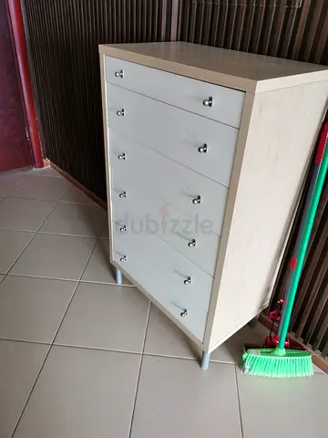 Group of drawers + closets