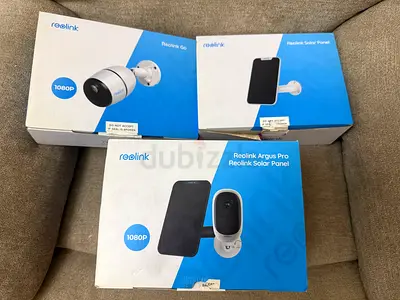 Reolink Security Camera Bundle (Argus Pro + Solar Panel + 4G Go Camera) - Unused Boxes