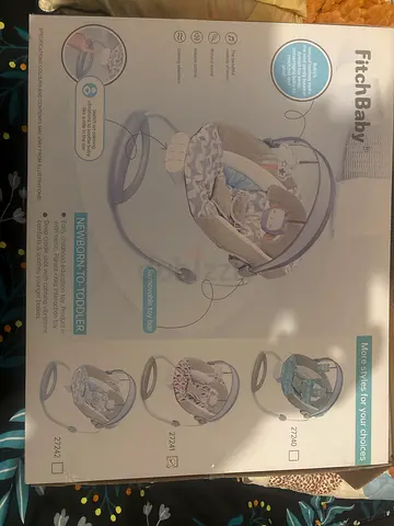 FitchBaby Newborn-to-Toddler Electric Baby Swing/Rocker (Like New in Box)
