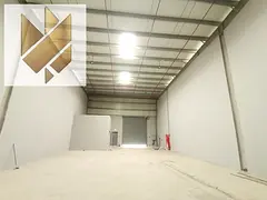 Warehouses - Showrooms - Shops - Warehouse in Al Sajaa on a main road - 3,000 sq. ft. - 70 kW power