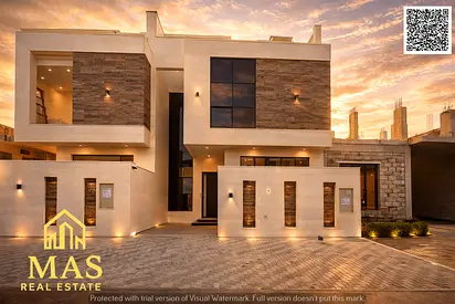 🏡 Luxury Villa for Sale in Al Helio 2 – Ajman | Stone Facade | Prime Location