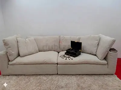 Cloud feather 🪶 filled modular sofa loom collection