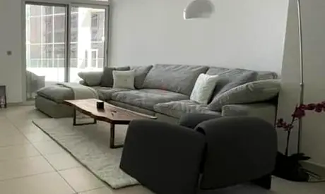 pan Emirates pianca feather filled sofa with footstool