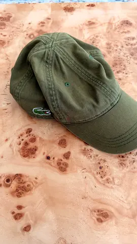 Green Lacoste Baseball Cap - Gently Used