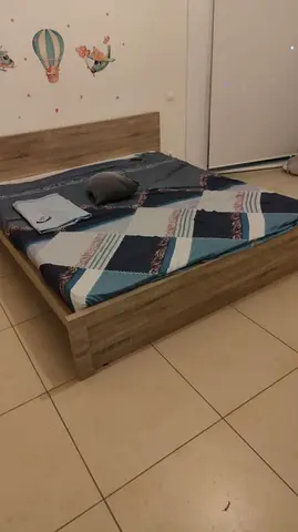 King size bed with mattress for sale