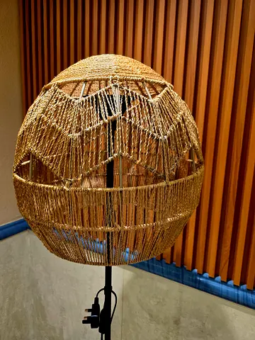 Stunningly Beautiful Floor Lamp With Shade. Unused. Worth Over AED 1,000.  Selling: AED 390.