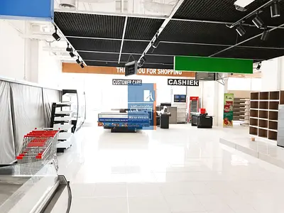Hypermarket for Rent, G+M, Fully Fitted Unit