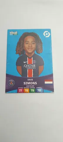 🔥 Xavi Simons Player Card – Excellent Condition ⚽ Xavi Simons Football Card for Sale 🌟 Xavi Simons