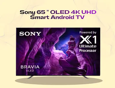 Sony 65 Inch OLED 4K UHD 120Hz Smart Android TV | 65A8H | Free Delivery | Warranty