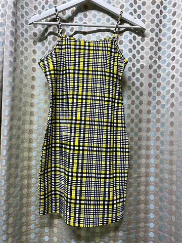 Elegant Yellow Dress Stylish  Feminine Look