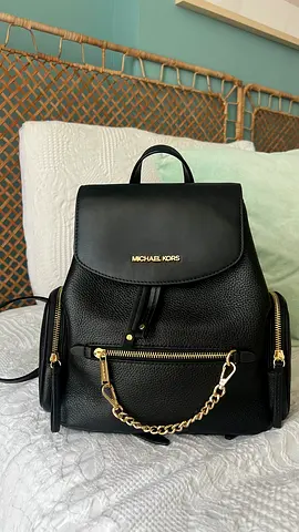 Michael Kors Jaycee Small Pebbled Leather Backpack