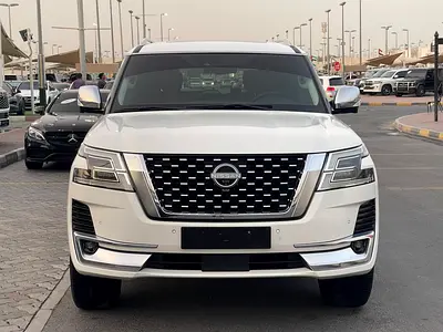 نيسان بترول ابيض 2020 V6 خليجي Nissan Patrol LE Platinum 2020 GCC Specs