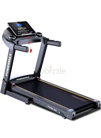 Powermax TDM-96 Treadmill - Foldable Home Running Machine