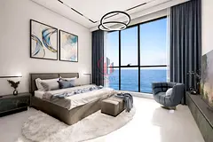 Investment 2 Bedroom Apartment with Direct Al Khan Lagoon View and 2028 Handover in marsa AL arab