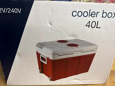 Electric Cooler Box 40L for Camping and Travel