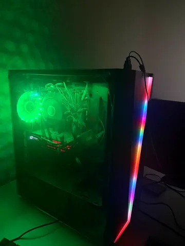 Gaming Pc with RGB case