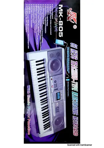 Electric Keyboard 61 keys (Mk 805) - Brand new