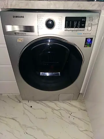 Samsung Front Load Washer Dryer Combo - 8kg, Silver