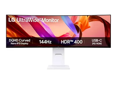 LG 49-inch UltraWide Nano IPS Curved Monitor 49U950A-W (144Hz, HDR) - Excellent Condition