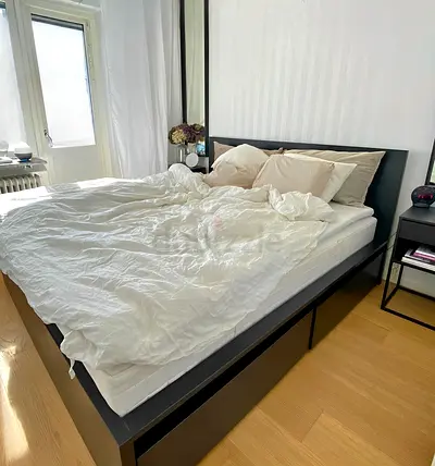 IKEA Bed and mattres / king size