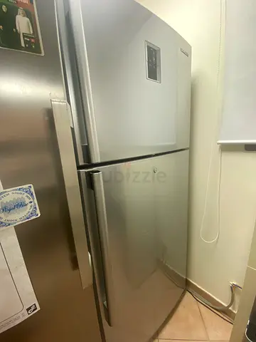 Samsung Silver Refrigerator - freezer tall
