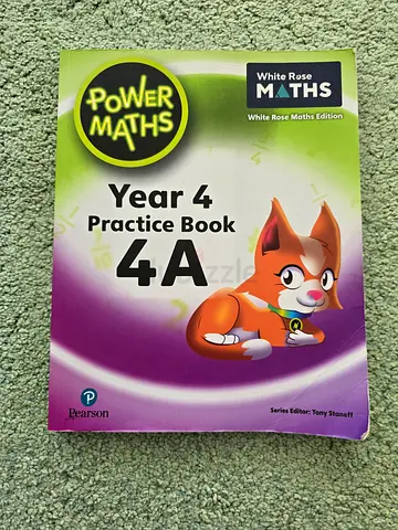 Power Maths Year 4 Practice Book 4A (White Rose Edition) - Pearson
