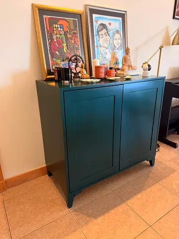 Green Bar Cabinet