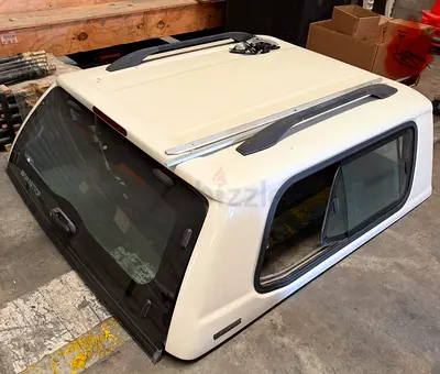 Dual cabin Toyota Hilux canopy.