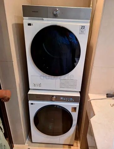 Free Delivery- SAMSUNG 11.5kg Washer 9KG 💯 Dryer Separate Set Bespoke Model With Ai Wi-Fi Connectio