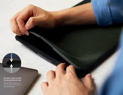 Slim 15” Laptop Sleeve - Padded Protective Case