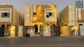 Luxury Villa for Sale in Al Zahia Modern Design 3 Master Bedrooms Rooftop Prime Location All Fees In