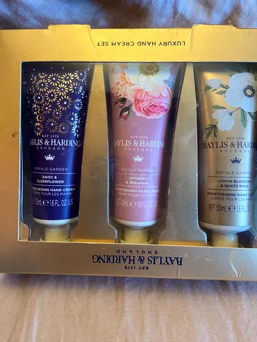 Baylis  Harding luxury hand cream gift set - 3 tubes, new