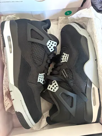 Jordan 4 black canva 10.5 US / 44.5 EU BRAND NEW