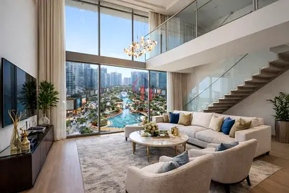 Luxury 3 Bedroom Duplex Fully Furnished with Maid Room and 30% Cash Discount Limited Time