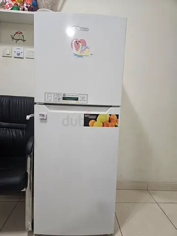 Used White Double-Door Refrigerator (Top Freezer) - Good Working Condition