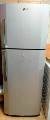 LG Top-Freezer Refrigerator, Silver - Good Working Condition
