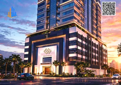 Al Ameera 1 Tower A distinguished residential and investment opportunity in the heart of Ajman ✨ Own your apartment now in one of the most prominent