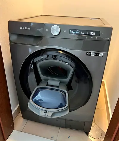 Free Delivery- SAMSUNG 2in1 9KG Washer 6KG 💯 Dryer Door in Door With Wi-Fi Connection 60x60 cm
