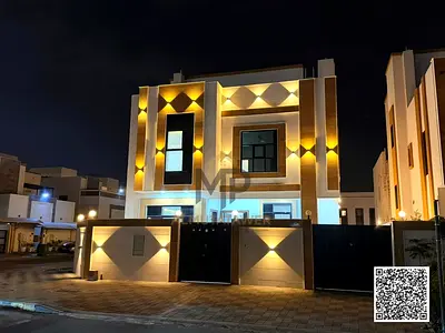 فيلا زاويه فاخرة للبيع في الزاهية عجمان | تملك حر | 3 طوابق7 غرف| قابل للتفاوض | تمويل بنكي متاح