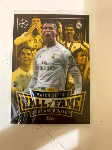 Hall of fame Cristiano Ronaldo- perfect condition